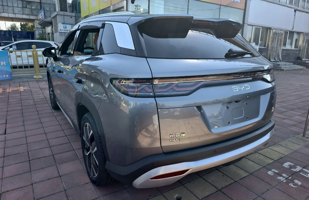 byd song l price in china used